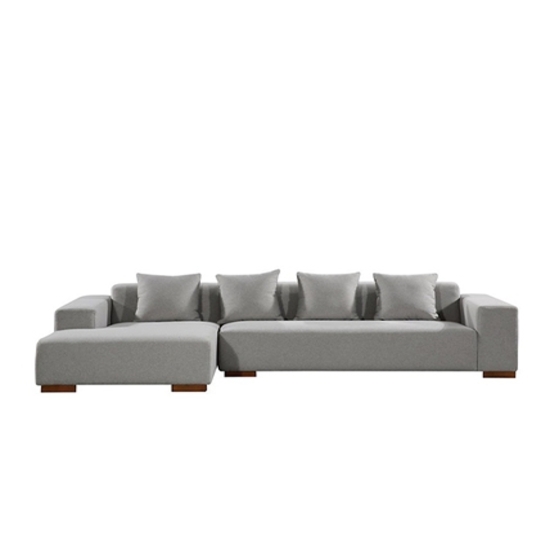 Ghế Sofa Góc L Corner Arni Grey 4 Seats SFG14