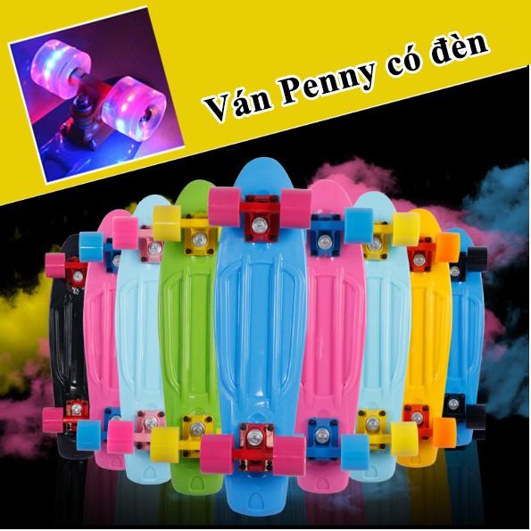 Ván trượt Penny bánh có đèn phát sáng