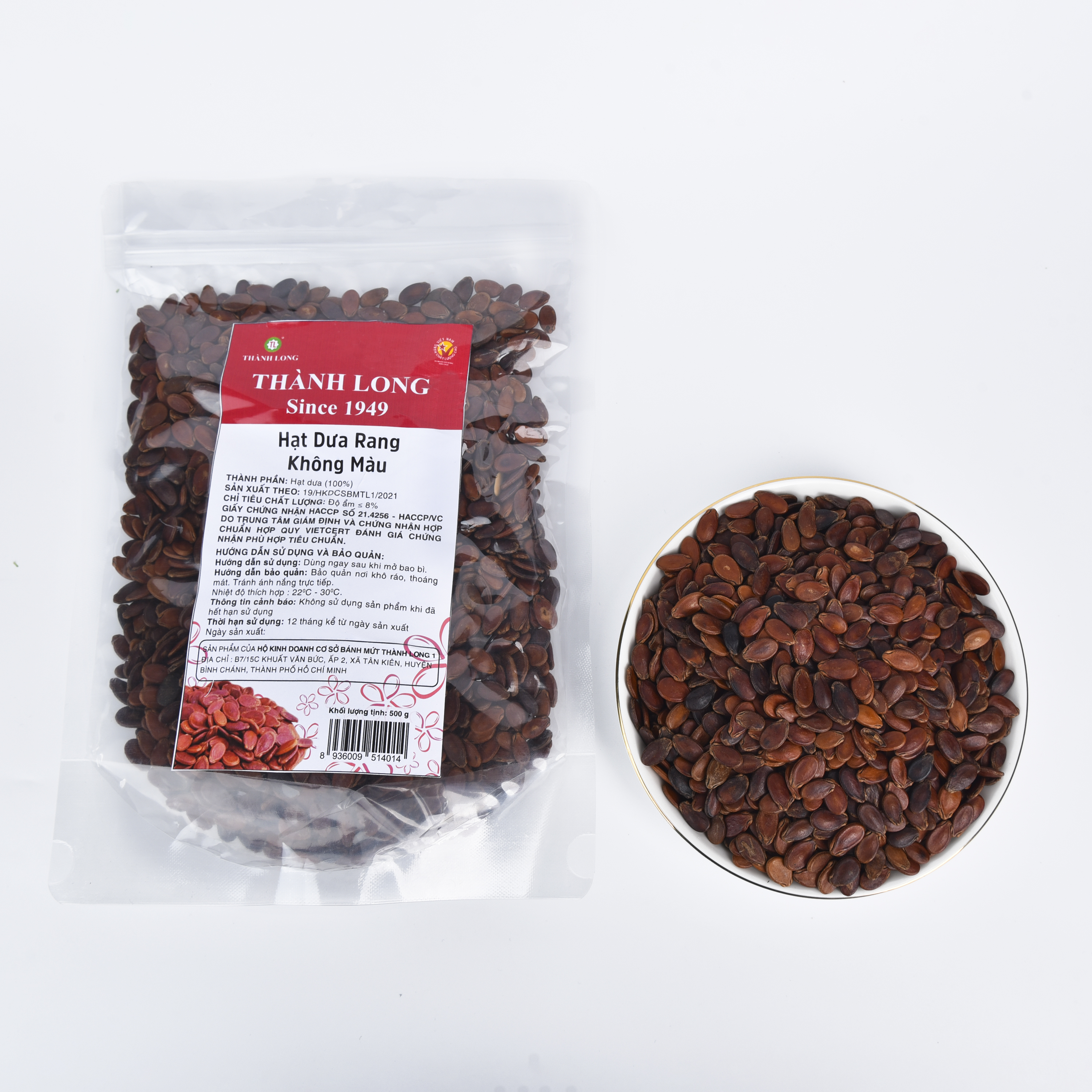 HẠT DƯA THÀNH LONG 500G - VIỆT NAM
