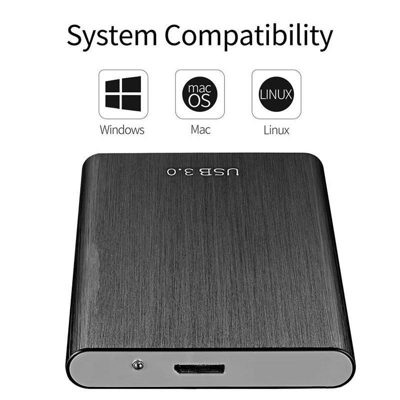 Ổ Cứng Ngoài Tốc Độ Cao 500GB 2TB 4TB 8TB 16TB USB3.0 2.5 Inch Cho Máy Tính