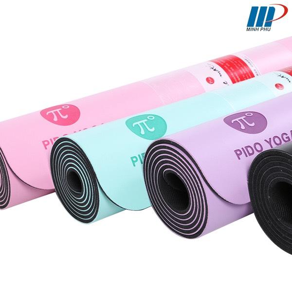 Thảm Tập Yoga TPE 2 Lớp ZERA-8MM-2L-XAM - Xám