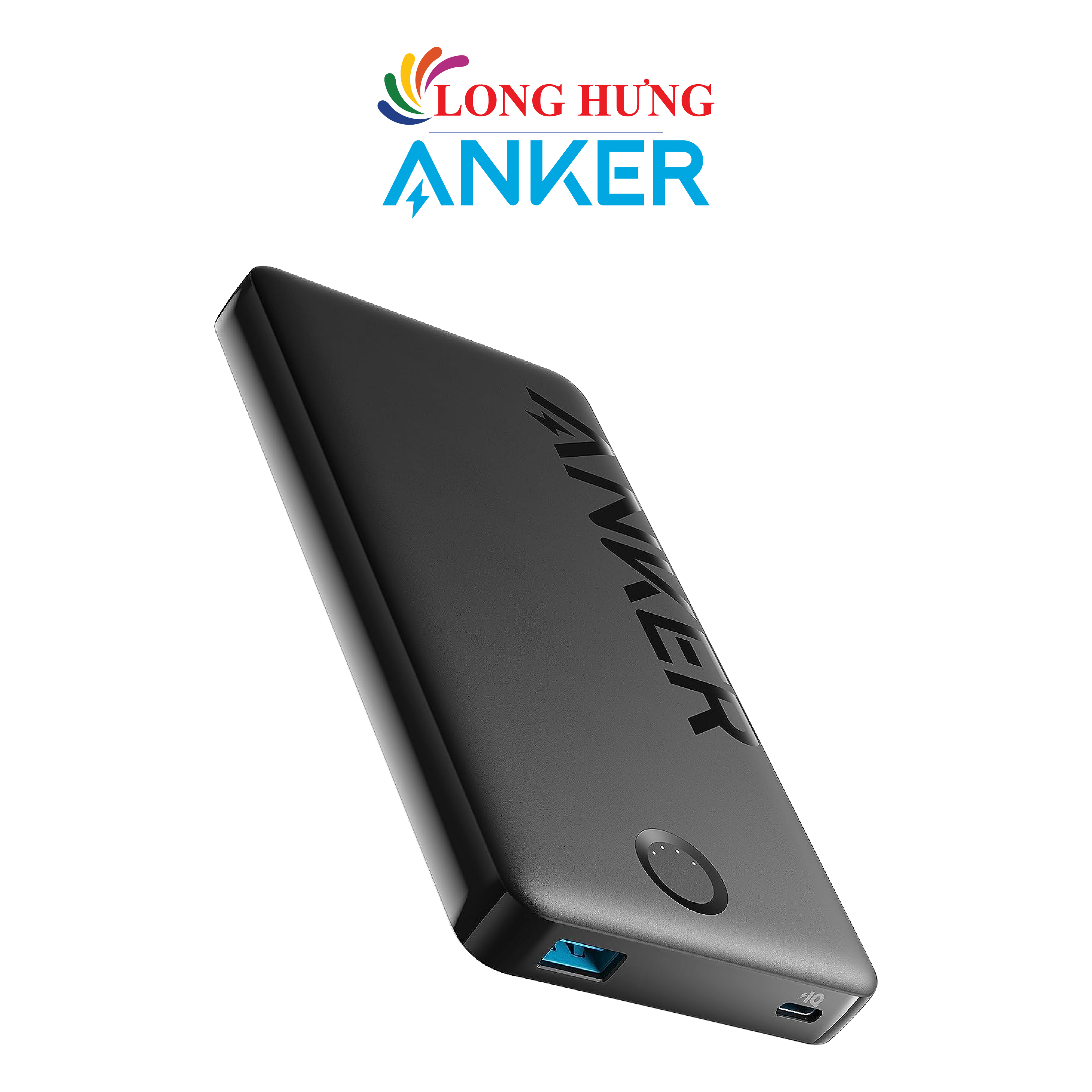 Sạc dự phòng Anker 323 PowerCore PIQ 1USB 1Type-C 12W 10000mAh A1334 - Hàng chính hãng