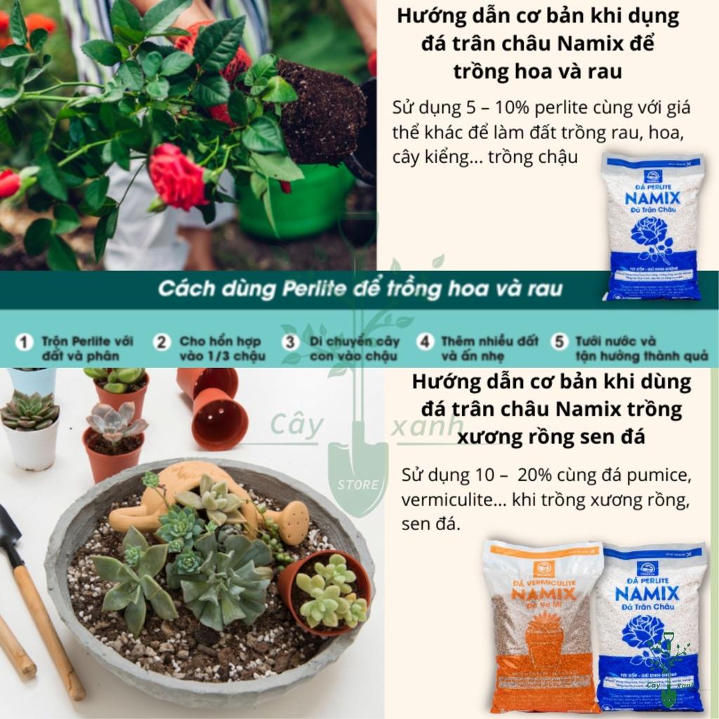 Đá Perlite Đá Namix Đá Trân Châu - Cực Phẩm Cho Sen Đá, Xương Rồng