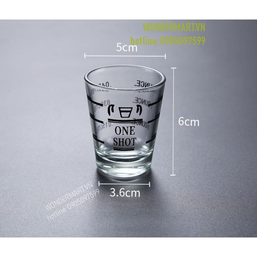 Ly đong chia vạch 45ml cho Bartender và Barista