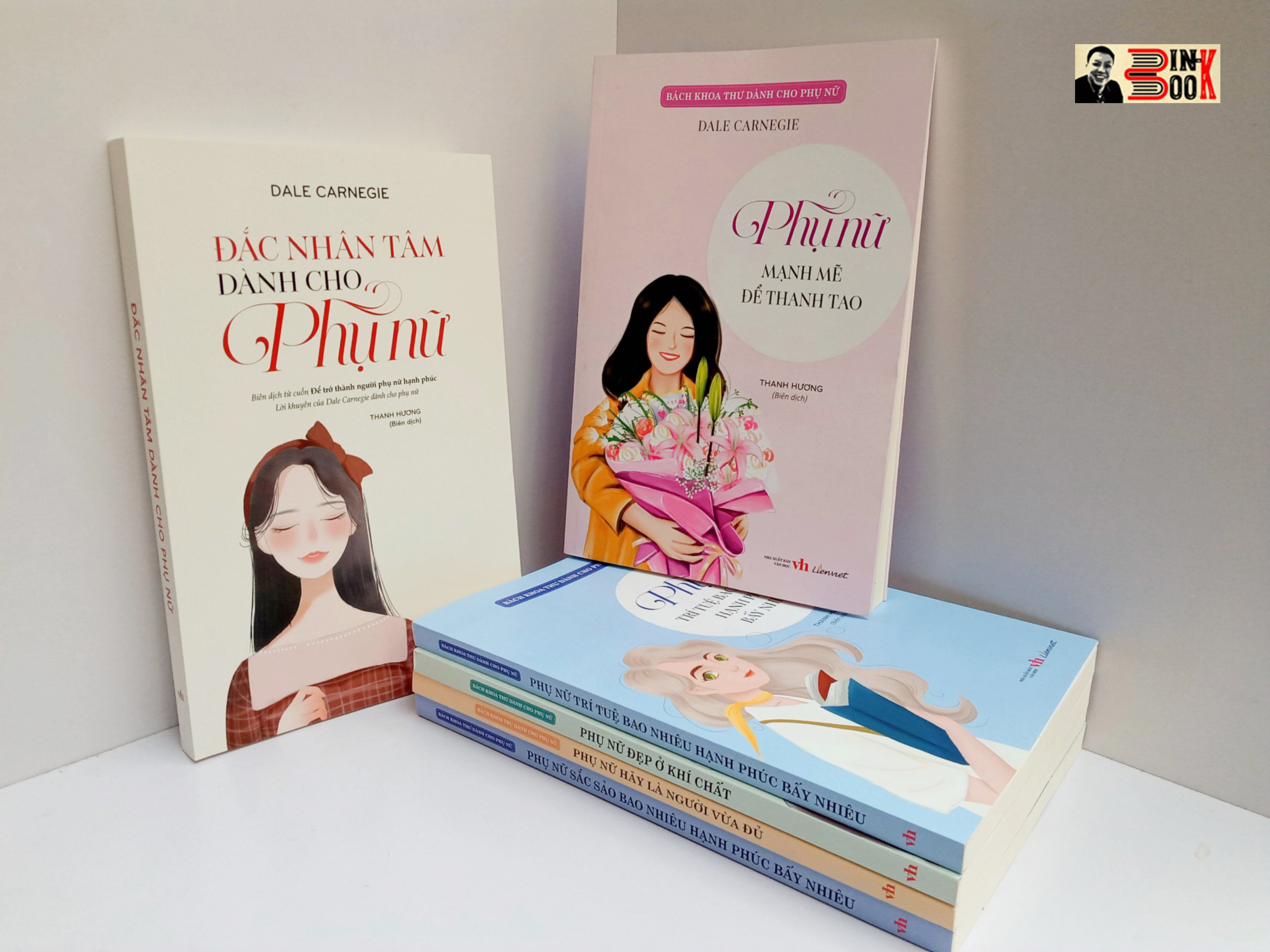 ĐẮC NHÂN TÂM DÀNH CHO PHỤ NỮ và BÁCH KHOA THƯ DÀNH CHO PHỤ NỮ – Thanh Hương biên soạn – Liên Việt Books – NXB Văn Học