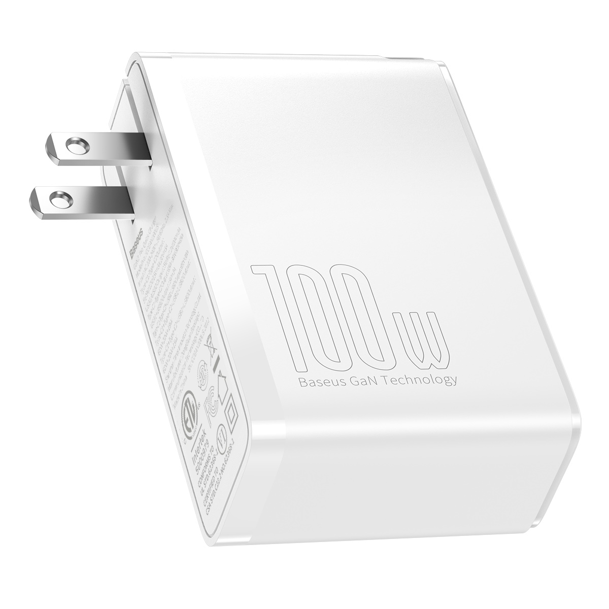 Bộ sạc nhanh 100W Baseus GaN2 Pro Quick Charger 2C 2U - Hàng chính hãng