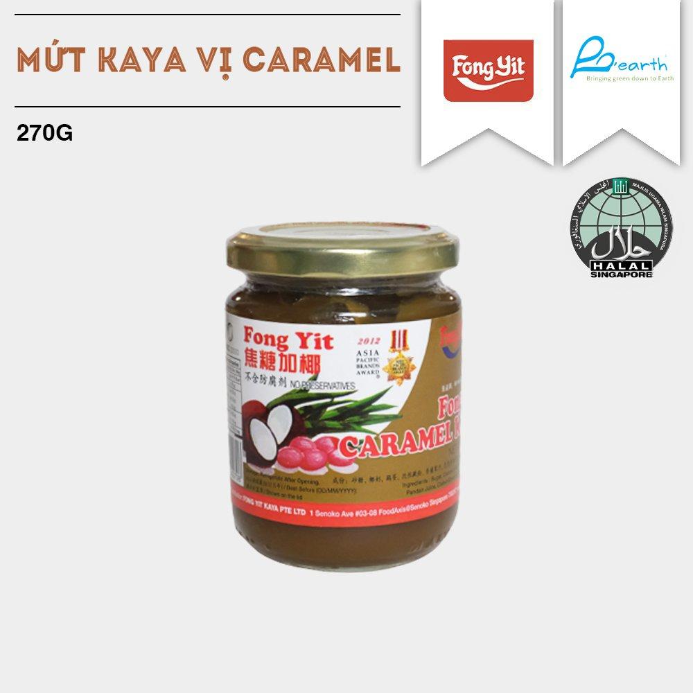 MỨT KAYA VỊ CARAMEL THƯƠNG HIỆU FONG YIT 270G