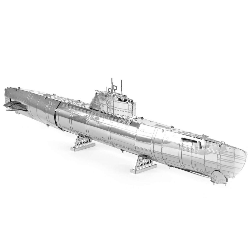 Mô Hình Lắp Ráp 3d Tàu Ngầm U-boat Type XXI