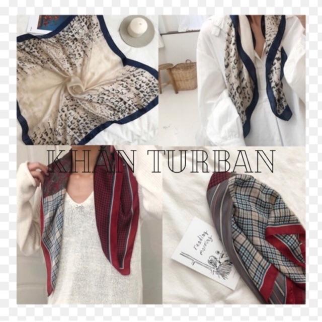 Khăn lụa vuông thời trang công sở size 70x70cm