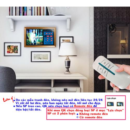 Đồng hồ lịch vạn niên Cát Tường 55617_Có 2 loại (Không remote đèn và Có remote đèn)