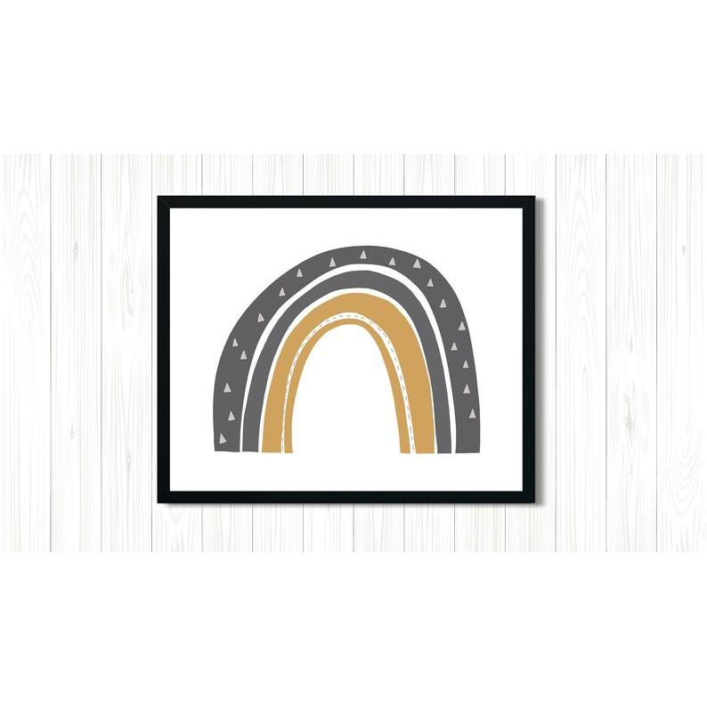 Tranh treo tường | Tranh cho bé-Rainbow Printable Wall Art , Rainbow Print 29 , tranh canvas giá rẻ