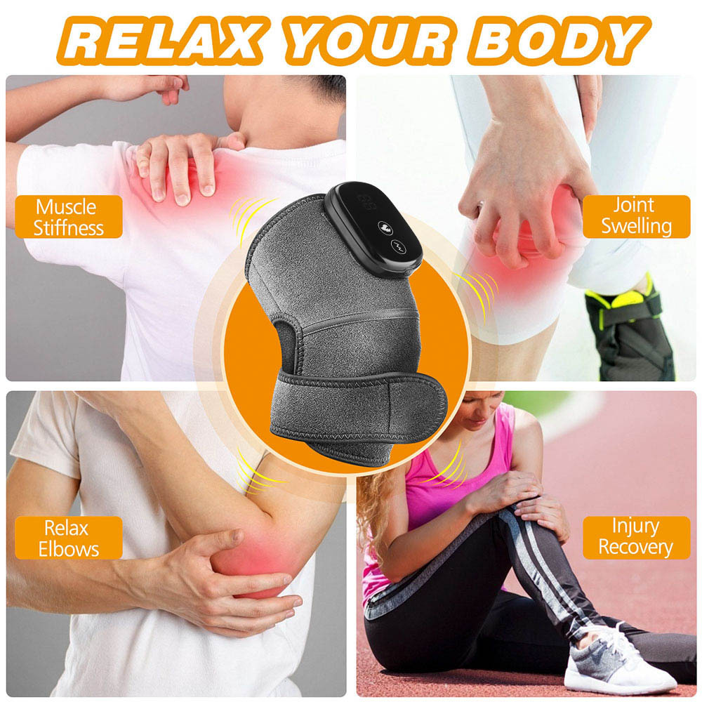 Đai massage khớp gối, vai sưởi ấm Heating Massage Electric 5000mAh