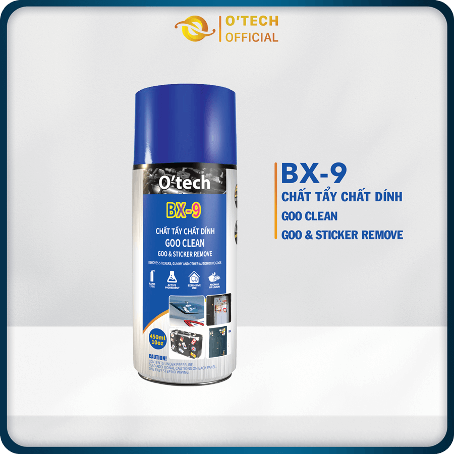 Bình xịt BX-9 Chất Tẩy Chất Dính O’tech Goo Clean