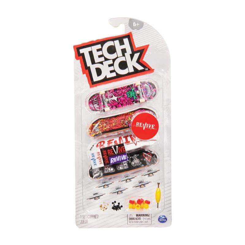 Đồ Chơi TECH DECK Combo 4 Ván Trượt Tech Deck 6028815 - Giao hàng ngẫu nhiên