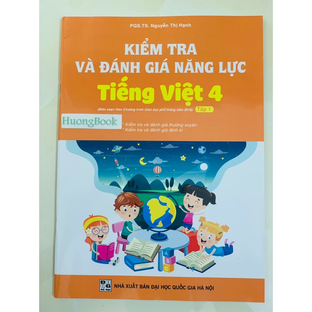 Sách - Combo Kiểm tra đánh giá năng lực tiếng việt 4 - tập 1 + 2 ( biên soạn theo chương trình GDPT 2018 ) (BT)