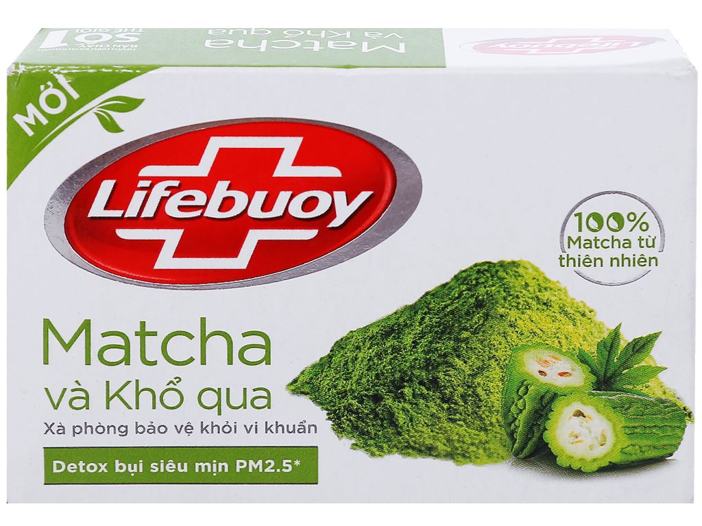 LIFEBUOY xà phòng cục matcha và khổ qua 90g