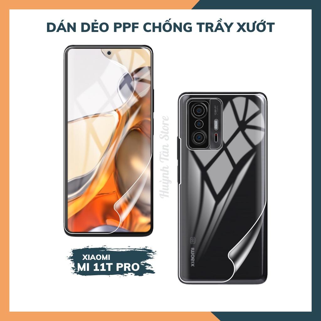 Dán dẻo PPF Mi 11T , 11T Pro trong suốt hoặc nhám , chống trầy xướt, giữ nguyên vẻ đẹp ban đầu