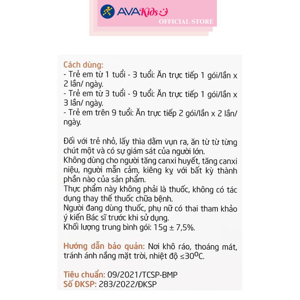 Thạch Natulife True Calcium hỗ trợ xương răng chắc khỏe 20 gói (từ 1 tuổi)