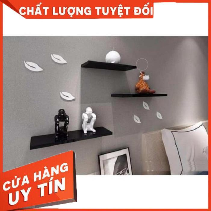 Kệ Gỗ Treo Tường COMBO 3 Thanh Ngang Dài 40cm x Rộng 15cm