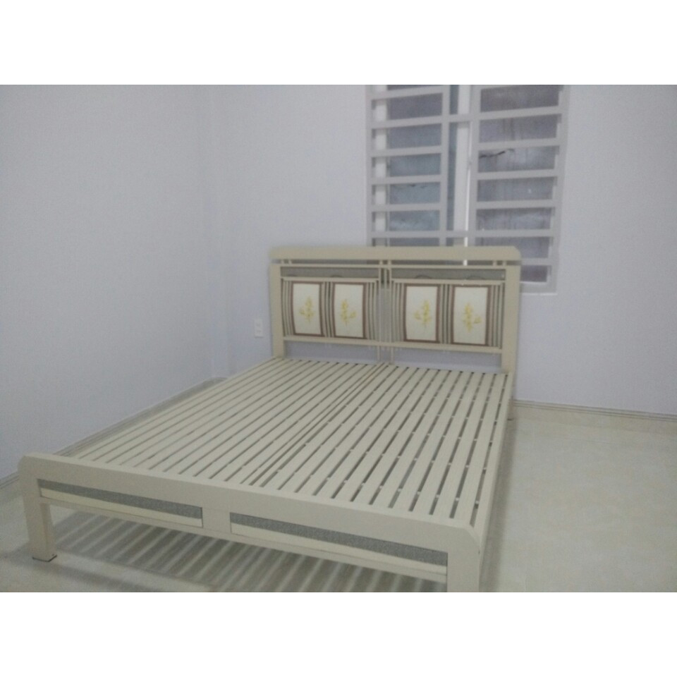 Giường sắt đẹp cao cấp 1m6x2m - LG04