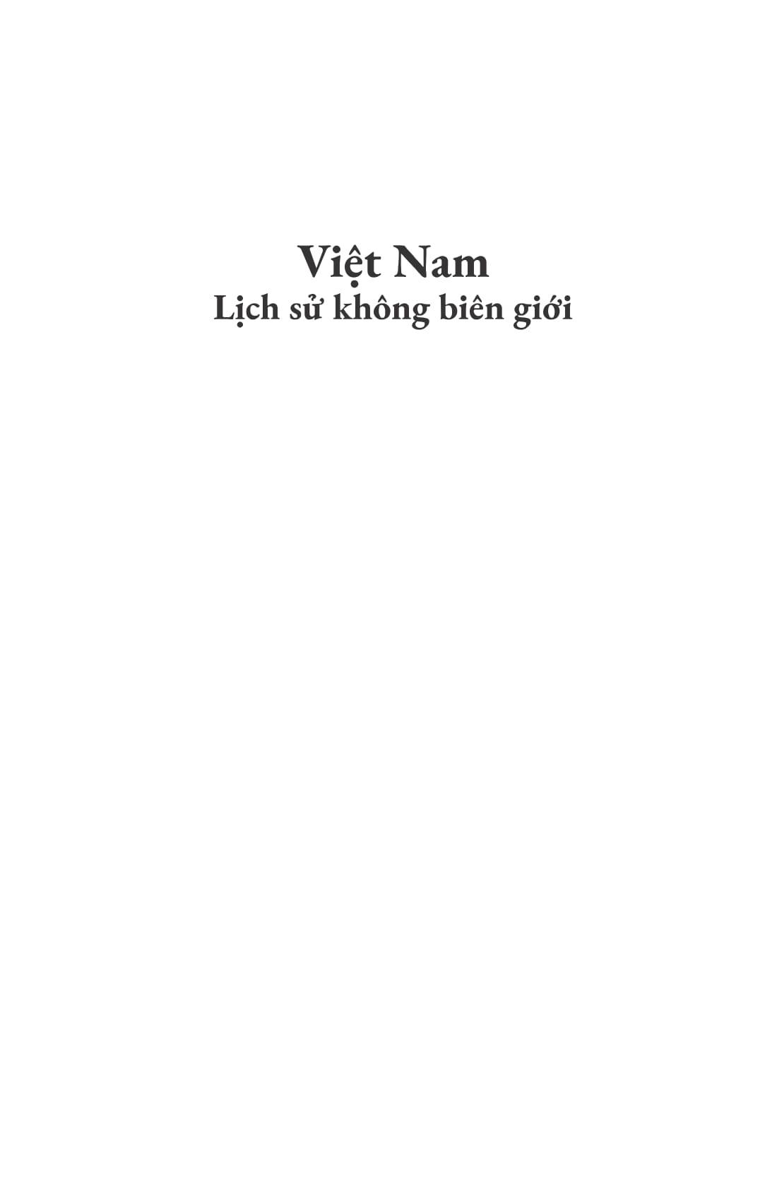 Việt Nam - Lịch Sử Không Biên Giới