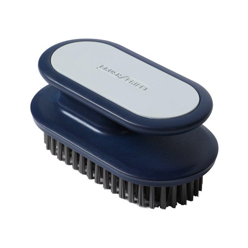 Handle Laundry Brush Multifunctional Soft Shoe Brush Household Simple Clothes Shoes Cleaning Brush Flocking Brush