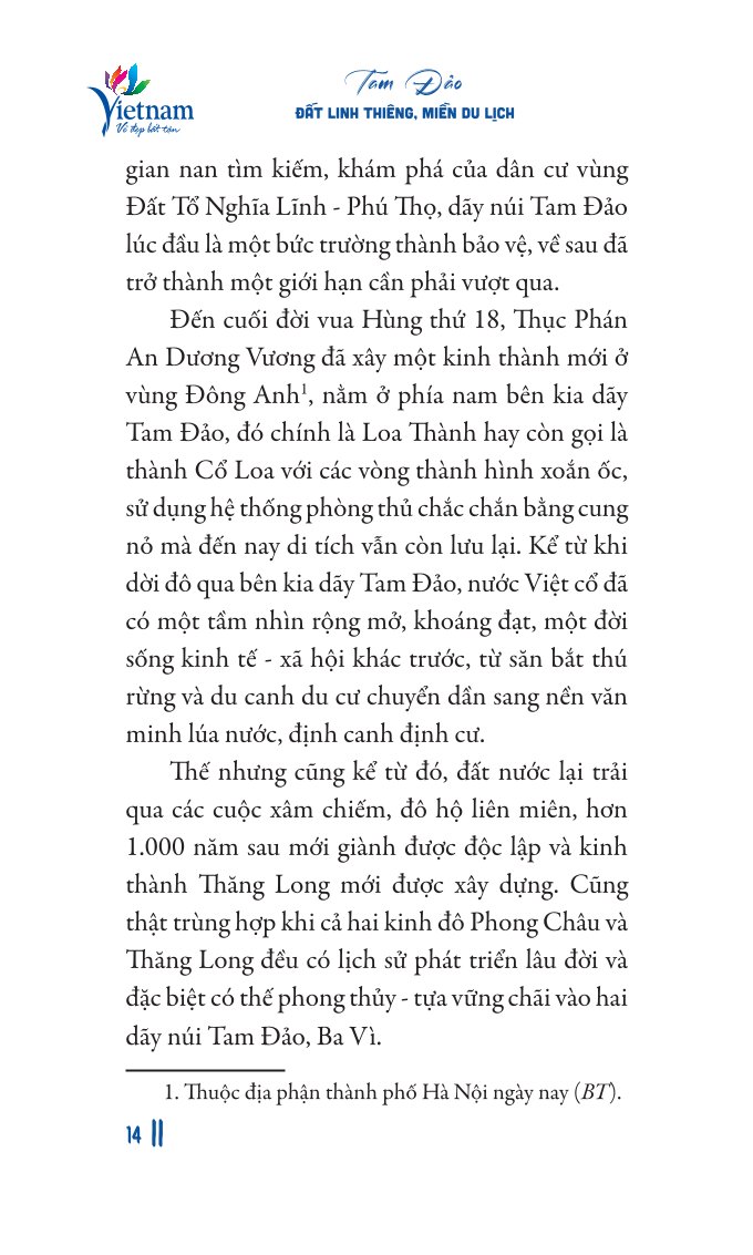 Tam Đảo đất thiêng miền du lịch - bản in 2024