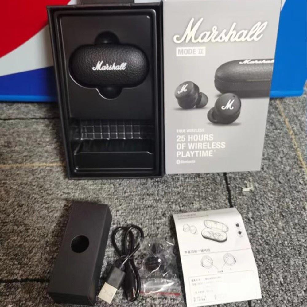 MARSHALL MODE II Tai nghe không dây Bluetooth TWS Tai nghe có hộp sạc Không thấm nước và tiện lợi