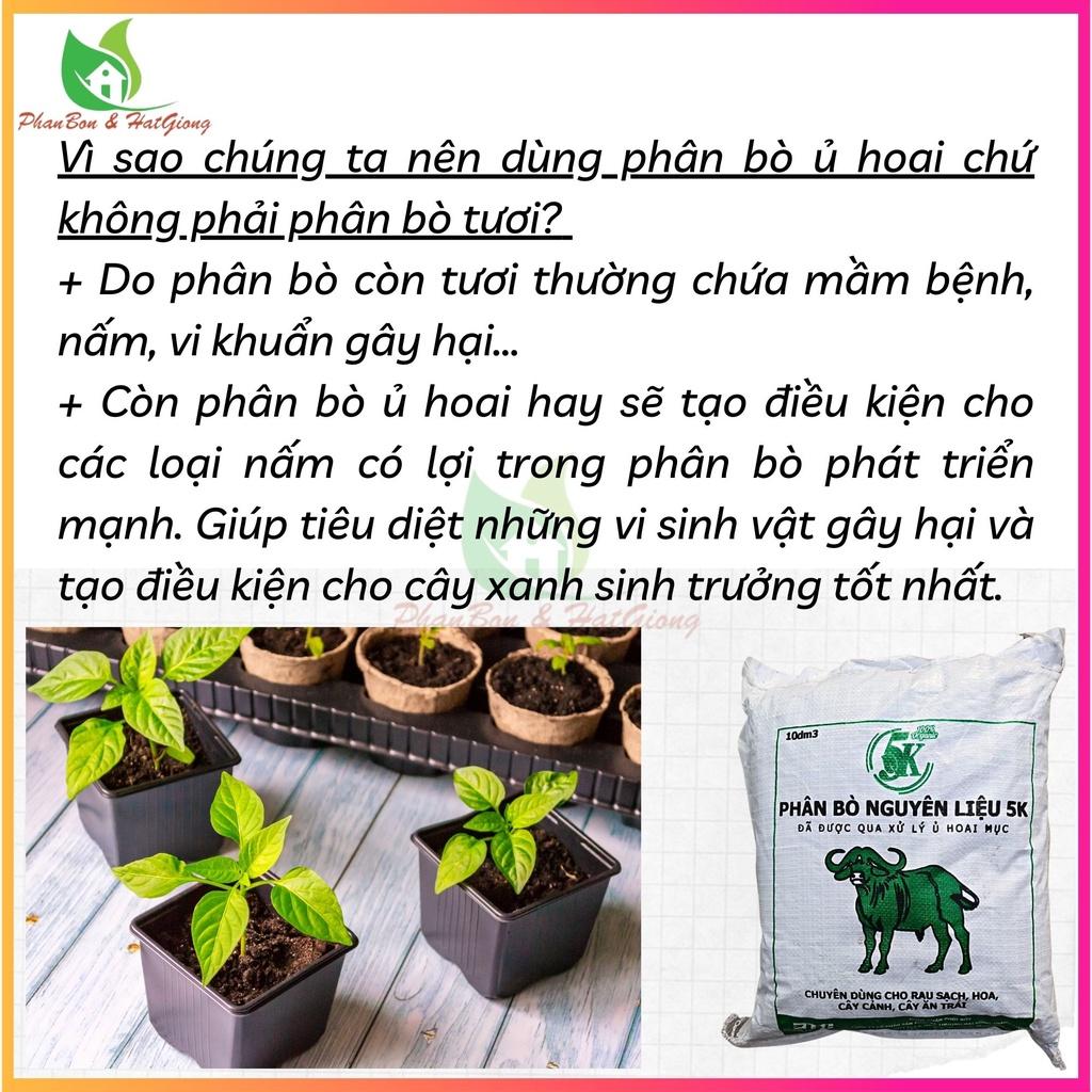 Phân Bò Ủ Hoai Mục Đã Qua Xử Lý DTC 10dm3