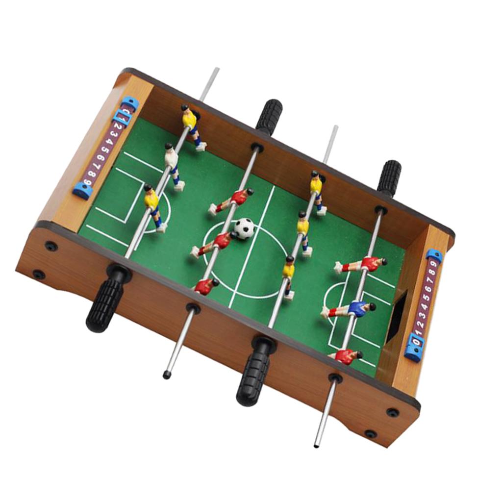 Portable Soccer Table Foosball Competition Table Top Set Parent-child Games