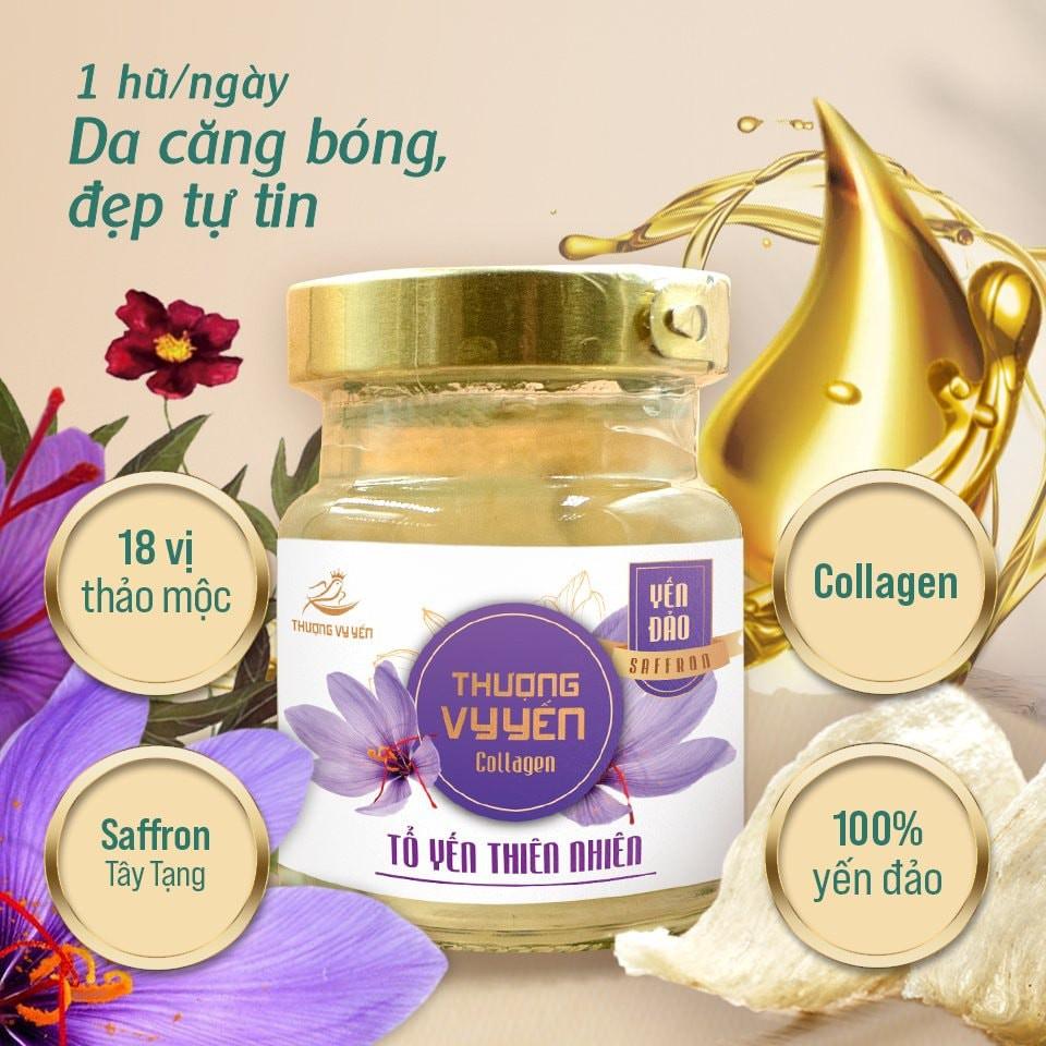 Combo 2 Set 3 Hũ Yến Chưng Sẵn CICI THƯỢNG ĐỈNH YẾN Thượng Vy Yến Saffron Dưỡng Nhan, Làm Sáng Da