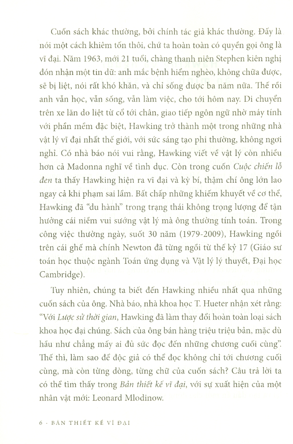 Khoa Học Khám Phá - Bản Thiết Kế Vĩ Đại