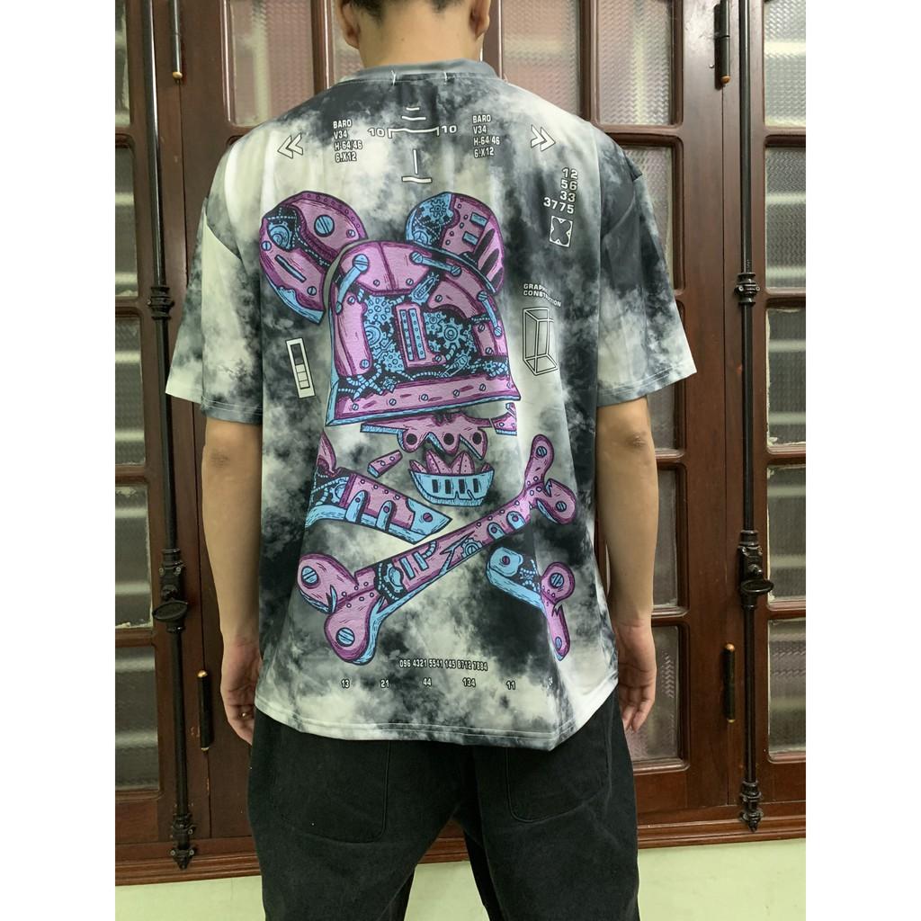 Áo Thun in hình thời trang unisex phong cách oversize LOANG RABBIT Tee phông cotton co giãn