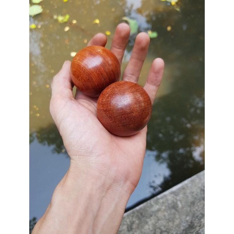 Bi Lăn Tay Hạt Gỗ Hương 6cm