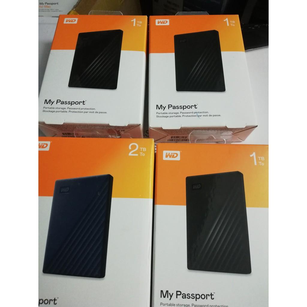 Ổ cứng My Passport 1TB black model 2020