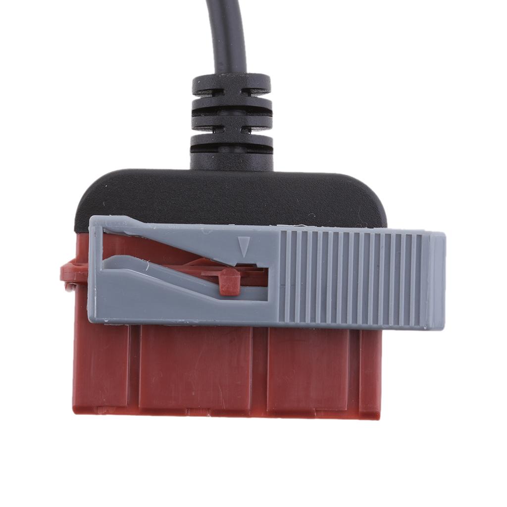 30Pin to 16Pin OBD2 OBDII Diagnostic Cable for Citroen/Peugeot Lexia3 PP2000