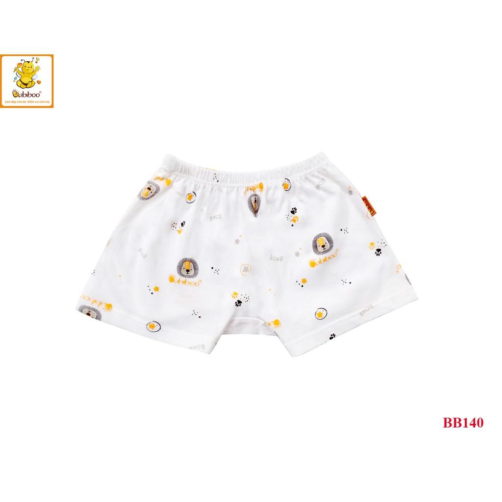 Quần boxer in nhiều hình cotton 2 chiều BABIBOO - BB140