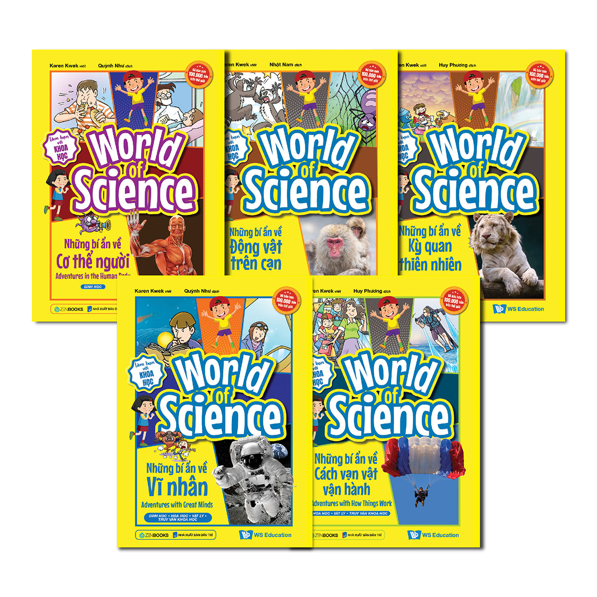 Combo World Of Science - SET 2