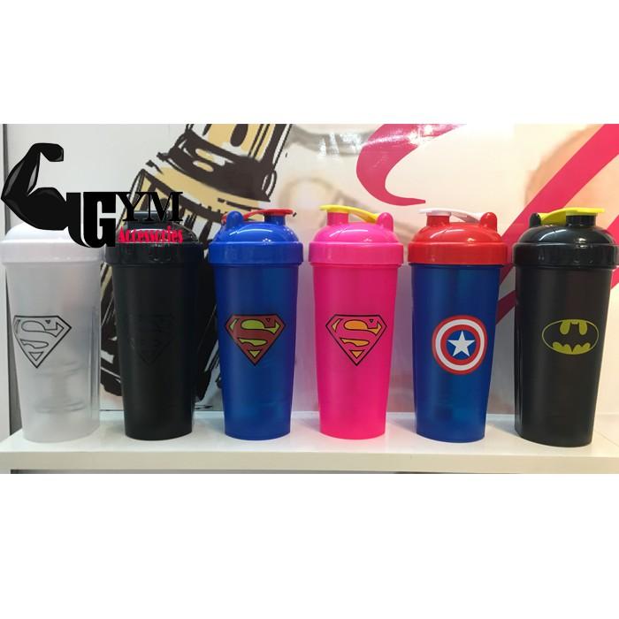 Bình lắc thể thao shake bottle Super Hero