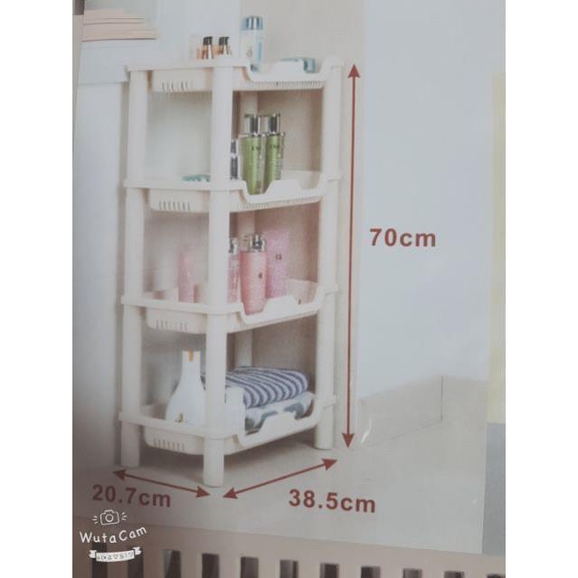 Kệ nhựa đựng đồ cao cấp hàng nhập khẩu 2 cỡ