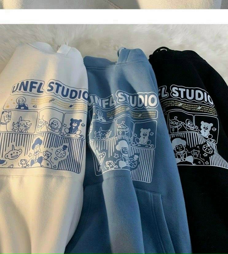 Áo hoodie nỉ bông unisex Homies liền mũ có túi in hình UNFL, Áo hoodie unisex nam nữ nỉ Unfl Studio video thật tại Shop ,Áo nỉ bông ulzzang unisex nam nữ siêu đẹp, Áo khoác Nỉ Có Mũ Túi Bụng Phong Cách Hàn Quốc