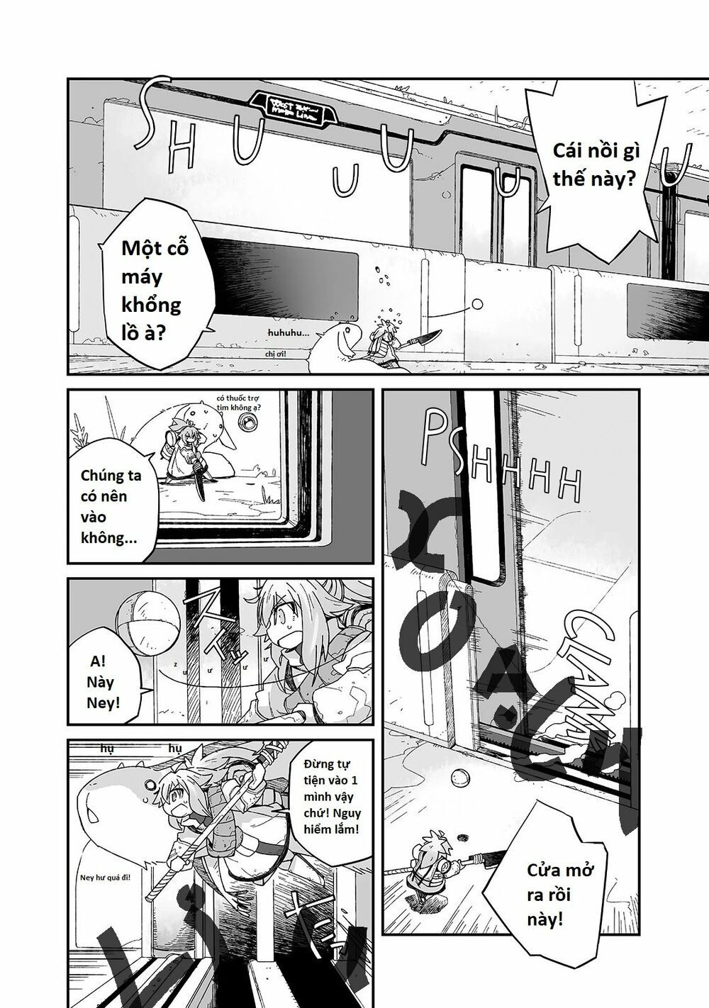 ngay cả khi hậu tận thế, thật hạnh phúc vẫn còn được sống... chapter 6 10