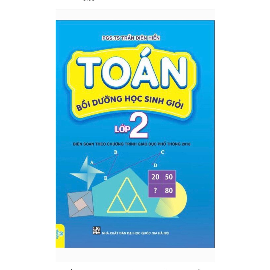 Sách - Toán Bồi Dưỡng Học Sinh Giỏi Lớp 2 - ndbooks