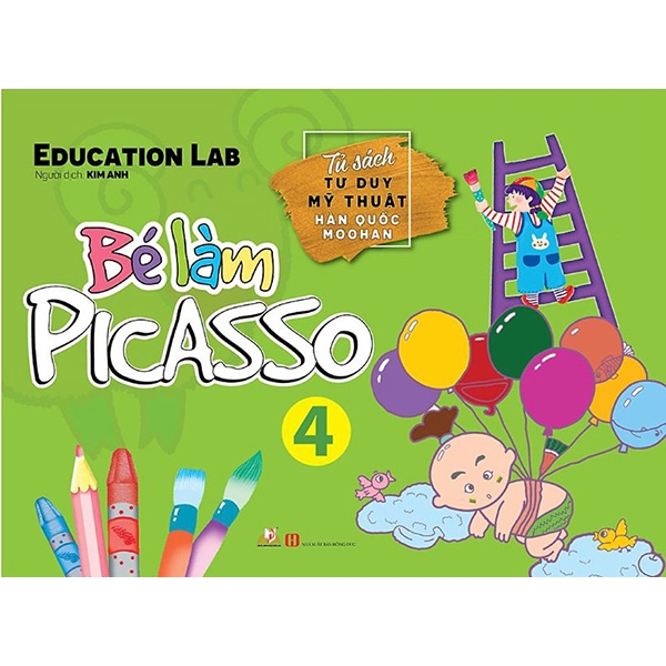 Combo  Bé Làm Picasso - 6 Cuốn - Education Lab - Vanlangbooks