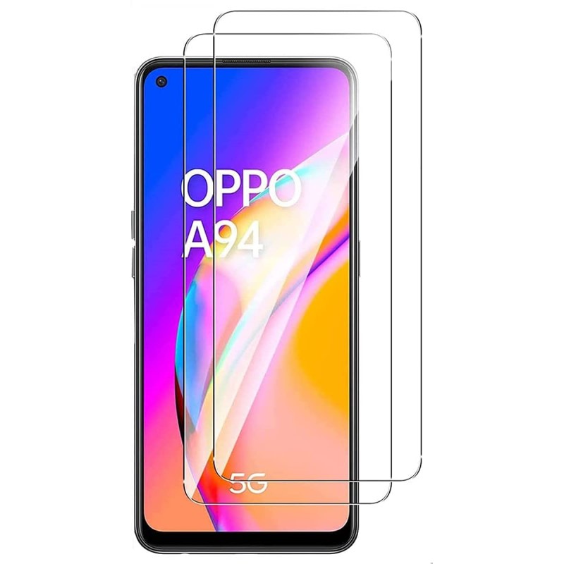 Kính cường lực cho Oppo A94 nhám chống vân tay/ chống nhìn trộm/ full màn hình/ không viền màu/ ốp chống sốc