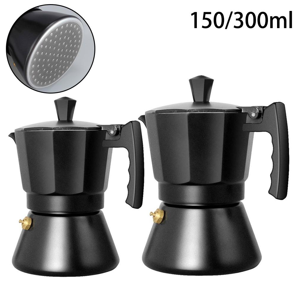 Bình Pha Cà Phê Espresso hợp kim nhôm cao cấp Siêu Tốc Moka Pot 150/300ml