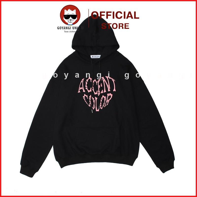 Áo Hoodie GYG Unisex PowerGirl 2 Form Rộng Oversize Phong Cách Hàn Quốc