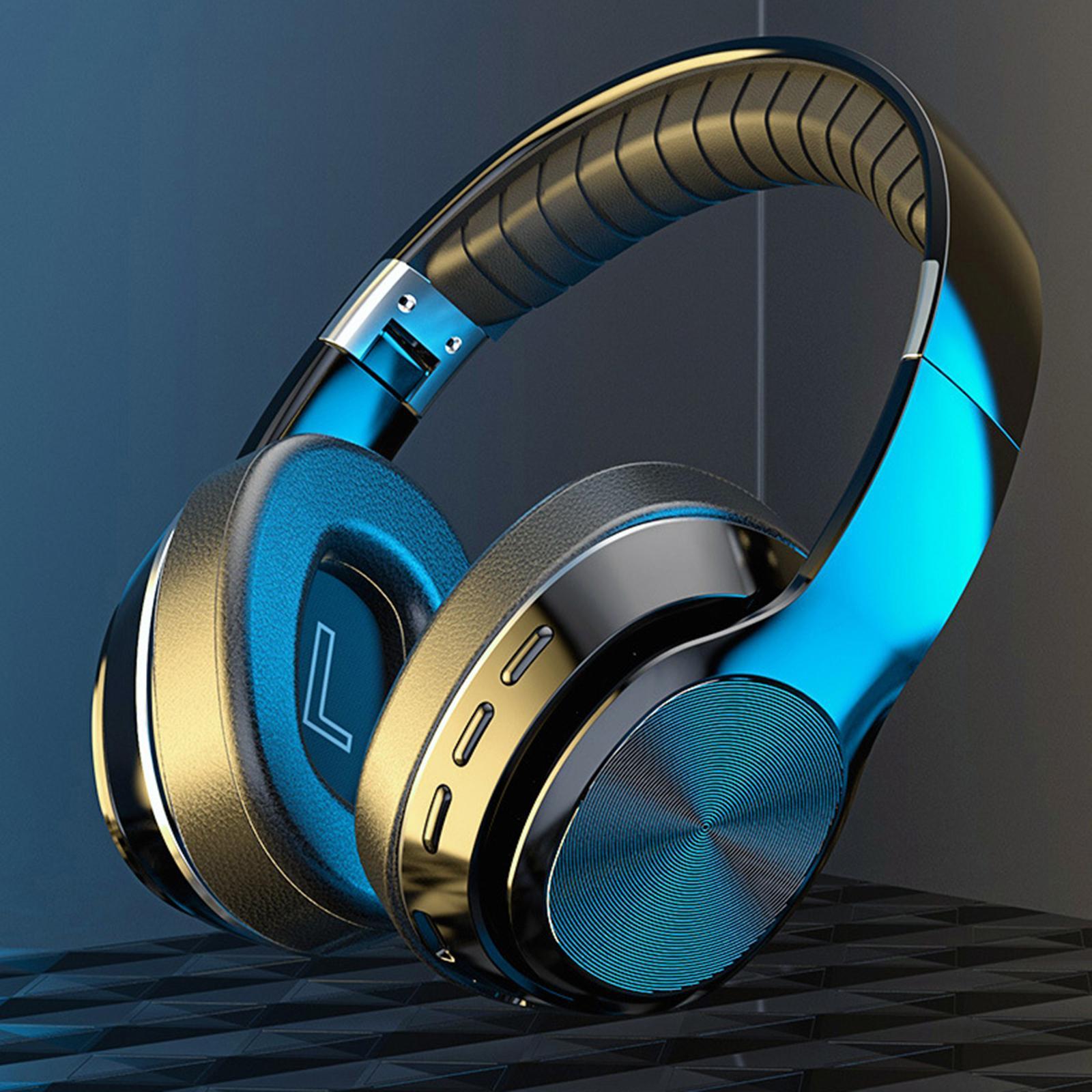 Bluetooth 5.0 Headset Headphones MP3 Mode for Windows iOS Android Commute