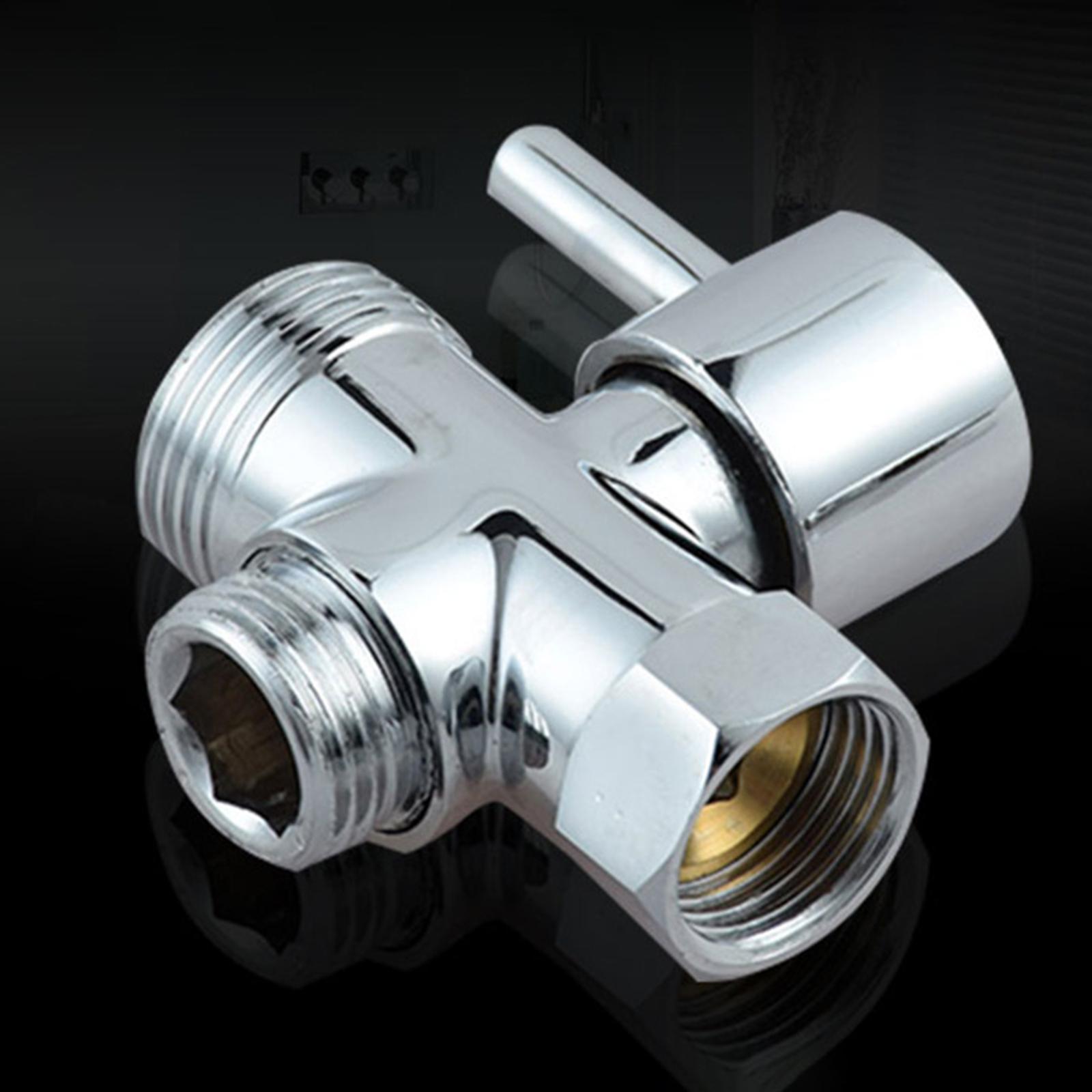 3 Adapter Diverter Valve Brass for Bathroom Bidet Hotel