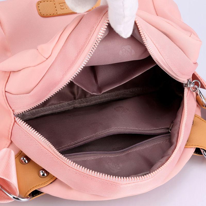 Nylon Nữ Đeo Vai Màu Chéo, Túi Chống Nước Nữ Đeo Chéo Túi Tote Thời Trang Túi Xách Cho Bé Gái Ví Cầm Tay